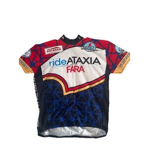 Lawrence Phillips Cycling Jersey w Pockets Ride to Cure FA (Friedreich's Ataxia)